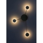 Sieninis šviestuvas Amadeo LED 10W 3000K Šilta balta (Aukso)