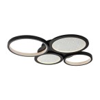 Lubinis šviestuvas Aranis LED 40W 3000-6500K CCT keičiama balta spalva (Juoda)