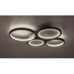Lubinis šviestuvas Aranis LED 40W 3000-6500K CCT keičiama balta spalva (Juoda)