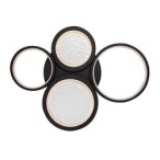 Lubinis šviestuvas Aranis LED 40W 3000-6500K CCT keičiama balta spalva (Juoda)