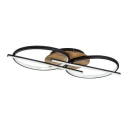 Lubinis šviestuvas Arash LED 40W 3000, 4000, 6500K CCT keičiama balta spalva (Juoda)