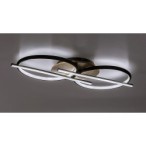 Lubinis šviestuvas Arash LED 40W 3000, 4000, 6500K CCT keičiama balta spalva (Juoda)