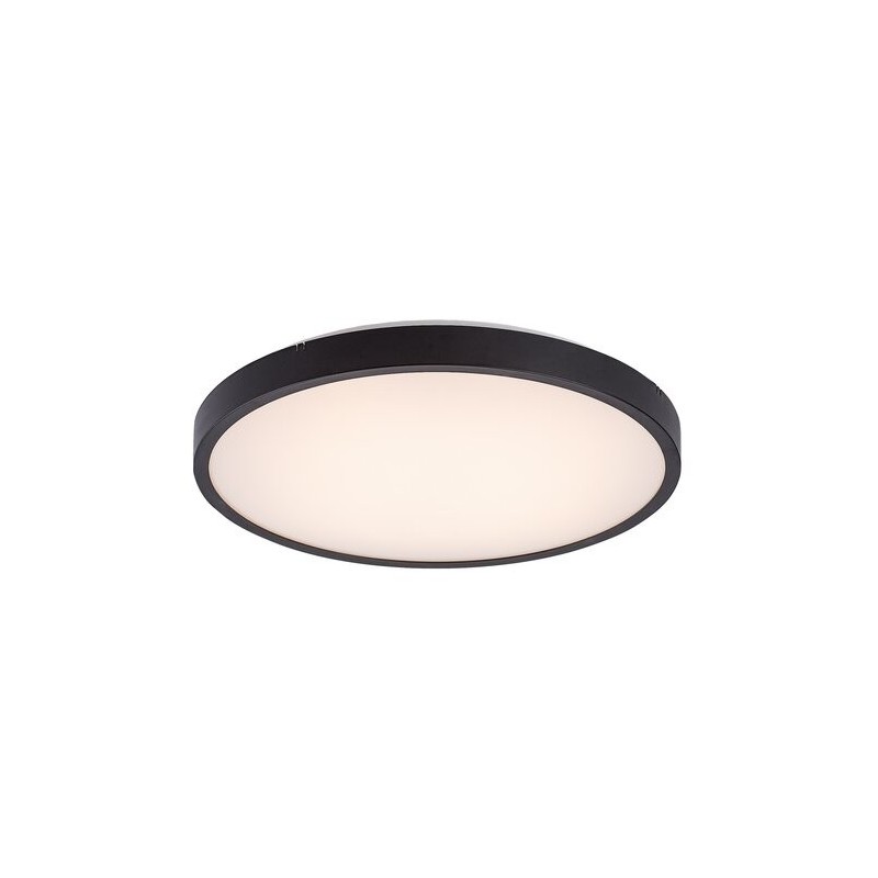 Lubinis šviestuvas Alenzo LED 24W 3000-6000K CCT keičiama balta spalva (Juoda)
