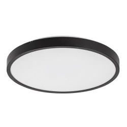 Lubinis šviestuvas Alenzo LED 24W 3000-6000K CCT keičiama balta spalva (Juoda)