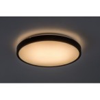 Lubinis šviestuvas Alenzo LED 24W 3000-6000K CCT keičiama balta spalva (Juoda)