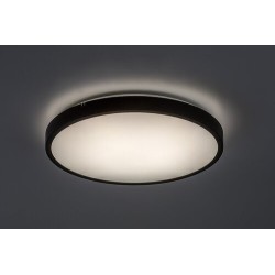 Lubinis šviestuvas Alenzo LED 24W 3000-6000K CCT keičiama balta spalva (Juoda)