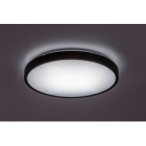 Lubinis šviestuvas Alenzo LED 24W 3000-6000K CCT keičiama balta spalva (Juoda)