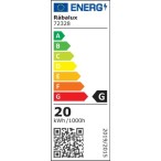 Lubinis šviestuvas Ovidia LED 20W 3000K Šilta balta (Balta)