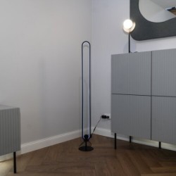Stalinis šviestuvas Jules G9 1x MAX 5W (Juoda)
