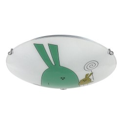 Vaikiškas šviestuvas Flappy E27 2x MAX 60W (Balta)