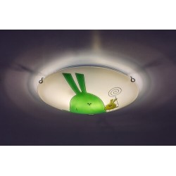 Vaikiškas šviestuvas Flappy E27 2x MAX 60W (Balta)