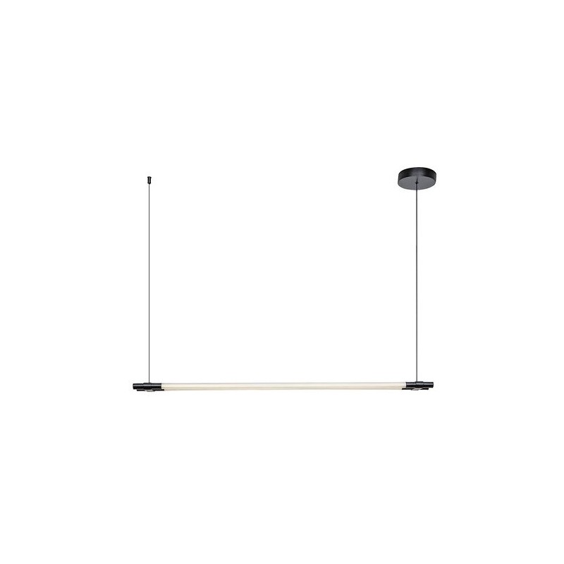 Pakabinamas šviestuvas Nivaro LED 28W 3000K Šilta balta (Juoda)