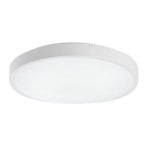 Lubinis šviestuvas Alenzo LED 18W 3000, 4000, 6000K CCT keičiama balta spalva (Balta)