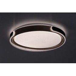 Lubinis šviestuvas Jindri LED 48W 3000-6500K CCT keičiama balta spalva (Juoda, Aukso)