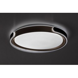 Lubinis šviestuvas Jindri LED 48W 3000-6500K CCT keičiama balta spalva (Juoda, Aukso)
