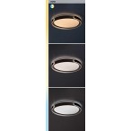 Lubinis šviestuvas Jindri LED 48W 3000-6500K CCT keičiama balta spalva (Juoda, Aukso)