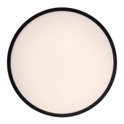 Lubinis šviestuvas Alenzo LED 24W 3000, 4000, 6000K CCT keičiama balta spalva (Juoda)