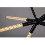 Pakabinamas šviestuvas Nivaro LED 36W 3000K Šilta balta (Juoda)