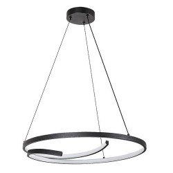 Pakabinamas šviestuvas Niloo LED 40W 4000K Neutrali balta (Juoda)