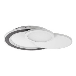 Lubinis šviestuvas Stavros LED 40W 3000-6500K CCT keičiama balta spalva (Juoda)