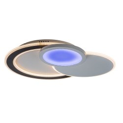 Lubinis šviestuvas Stavros LED 40W 3000-6500K CCT keičiama balta spalva (Juoda)