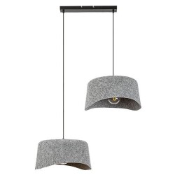 Pakabinamas šviestuvas Farelia E27 2x MAX 10W (Juoda)