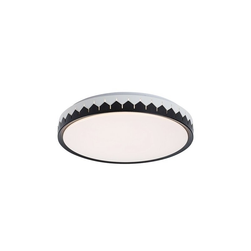 Lubinis šviestuvas Malin LED 24W 3000-6500K CCT keičiama balta spalva (Juoda, Pilka)