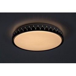 Lubinis šviestuvas Malin LED 24W 3000-6500K CCT keičiama balta spalva (Juoda, Pilka)