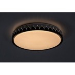 Lubinis šviestuvas Malin LED 24W 3000-6500K CCT keičiama balta spalva (Juoda, Pilka)
