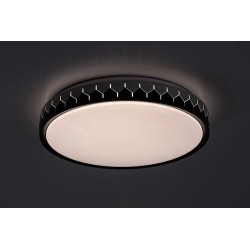 Lubinis šviestuvas Malin LED 24W 3000-6500K CCT keičiama balta spalva (Juoda, Pilka)