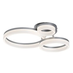 Lubinis šviestuvas Amilia LED 24W 3000, 4000, 6500K CCT keičiama balta spalva (Chromo)