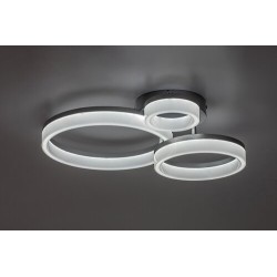 Lubinis šviestuvas Amilia LED 24W 3000, 4000, 6500K CCT keičiama balta spalva (Chromo)