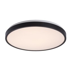 Lubinis šviestuvas Alenzo LED 36W 3000-6000K CCT keičiama balta spalva (Juoda)