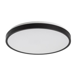 Lubinis šviestuvas Alenzo LED 36W 3000-6000K CCT keičiama balta spalva (Juoda)