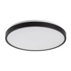 Lubinis šviestuvas Alenzo LED 36W 3000-6000K CCT keičiama balta spalva (Juoda)