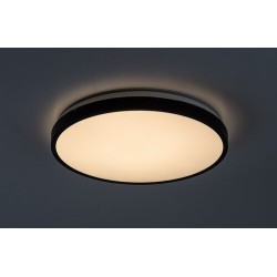 Lubinis šviestuvas Alenzo LED 36W 3000-6000K CCT keičiama balta spalva (Juoda)