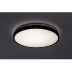 Lubinis šviestuvas Alenzo LED 36W 3000-6000K CCT keičiama balta spalva (Juoda)