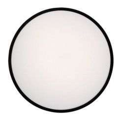 Lubinis šviestuvas Alenzo LED 36W 3000-6000K CCT keičiama balta spalva (Juoda)