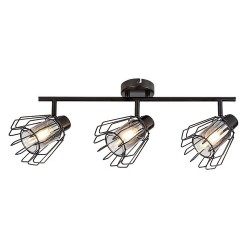 Lubinis šviestuvas Emerencia E14 3x MAX 40W (Juoda)