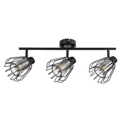 Lubinis šviestuvas Emerencia E14 3x MAX 40W (Juoda)