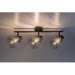 Lubinis šviestuvas Emerencia E14 3x MAX 40W (Juoda)