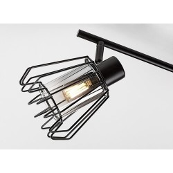 Lubinis šviestuvas Emerencia E14 3x MAX 40W (Juoda)