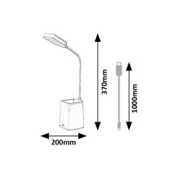 Stalinis šviestuvas Arvid LED 6W 5000K Šalta balta (Rožinė)