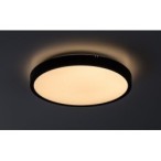Lubinis šviestuvas Alenzo LED 18W 3000, 4000, 6000K CCT keičiama balta spalva (Juoda)