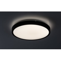 Lubinis šviestuvas Alenzo LED 18W 3000, 4000, 6000K CCT keičiama balta spalva (Juoda)