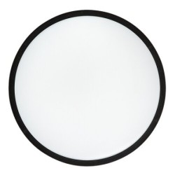 Lubinis šviestuvas Alenzo LED 18W 3000, 4000, 6000K CCT keičiama balta spalva (Juoda)