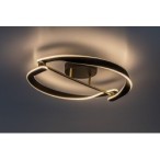 Lubinis šviestuvas Adalind LED 40W 3000K Šilta balta (Juoda, Aukso)