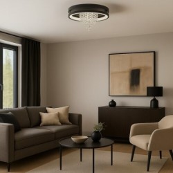 Lubinis šviestuvas Maribell LED 30W 3000, 3500, 4000K CCT keičiama balta spalva (Juoda)