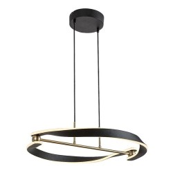 Pakabinamas šviestuvas Adalind LED 40W 3000K Šilta balta (Juoda, Aukso)