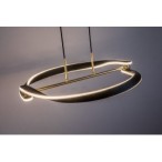 Pakabinamas šviestuvas Adalind LED 40W 3000K Šilta balta (Juoda, Aukso)